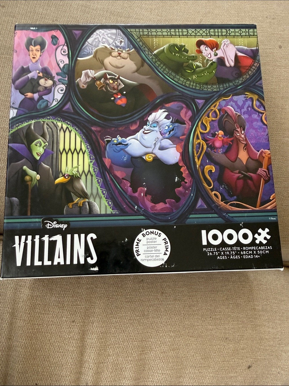 Disney Villains 1000-Piece Puzzle -